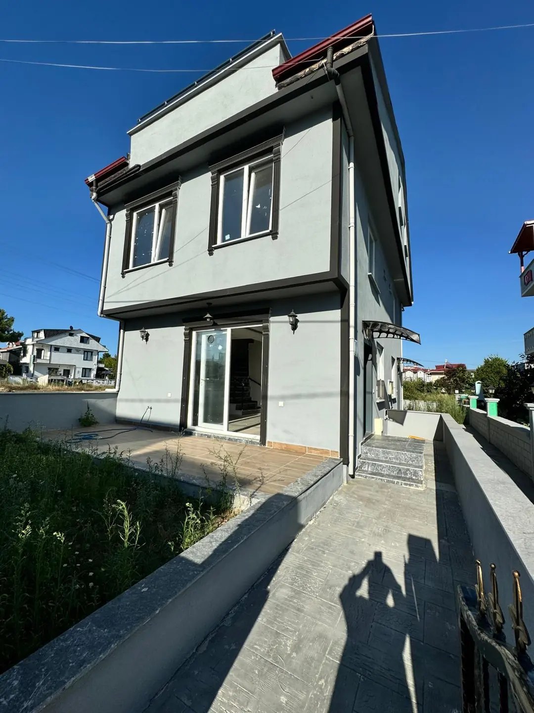 UYGUN FİYAT, MÜSTAKİL BAHÇE-GİRİŞ, ÖN-ARKA CEPHE SEÇENEKLERİ, DENİZE 200M YÜRÜME 3+1 TRİPLEKS VİLLA! KOCAALİ ALANDERE MH — Satılık Villa, Kocaali